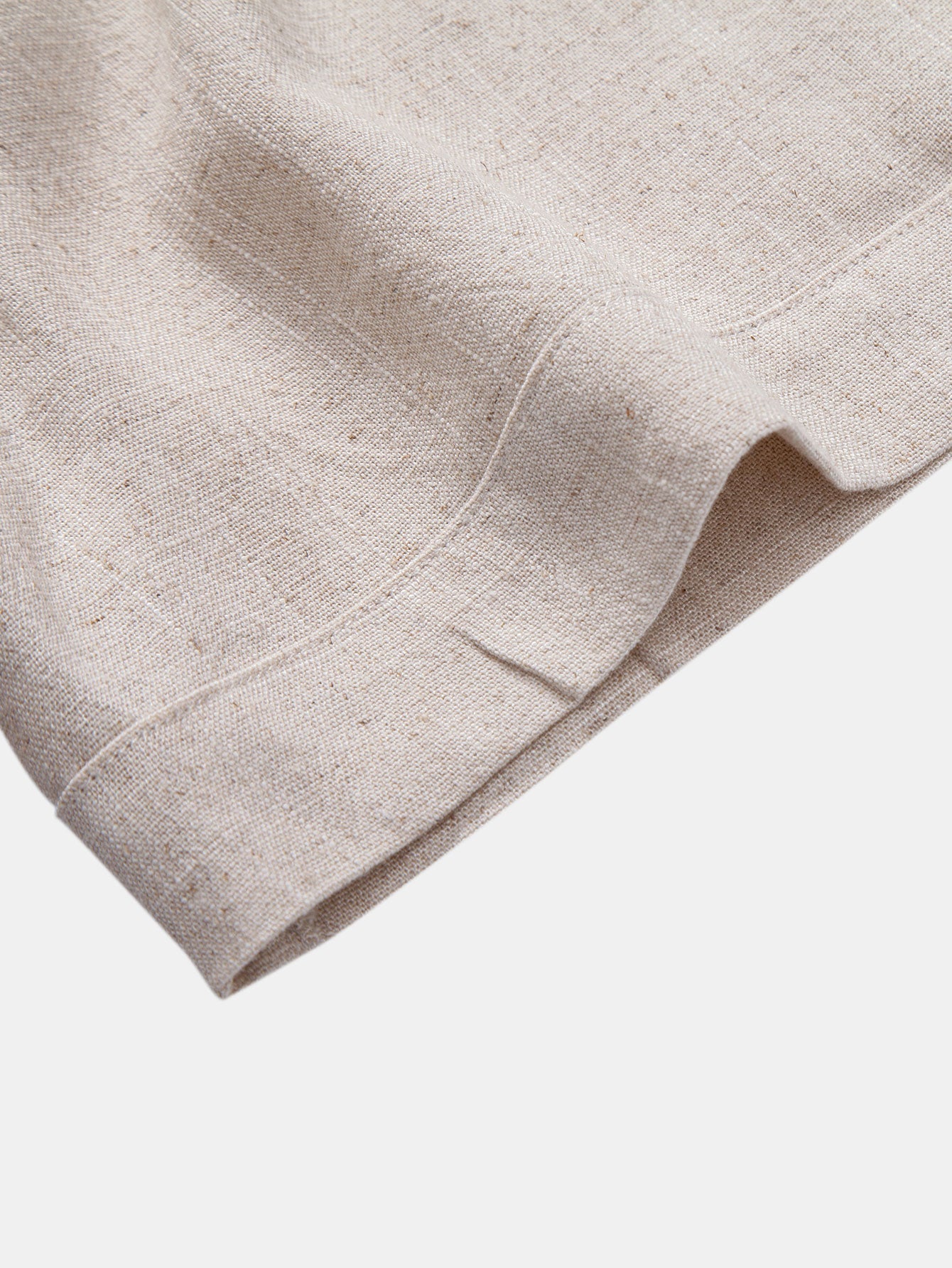 Linen Rayon Blend Pocket Utility Shirt & Straight Leg Linen Pants